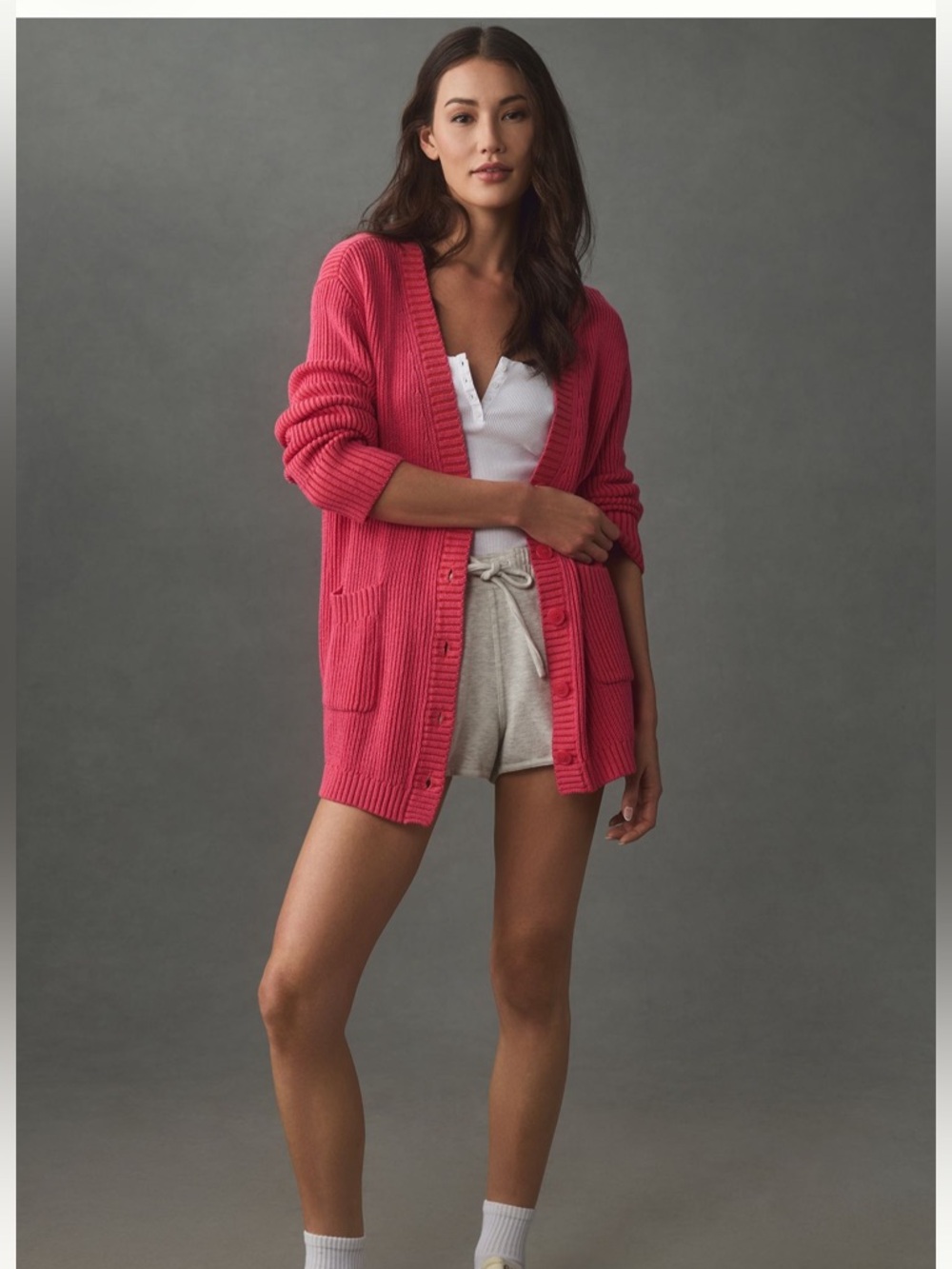 L*space Seeing Double Oversized Cardigan NWT